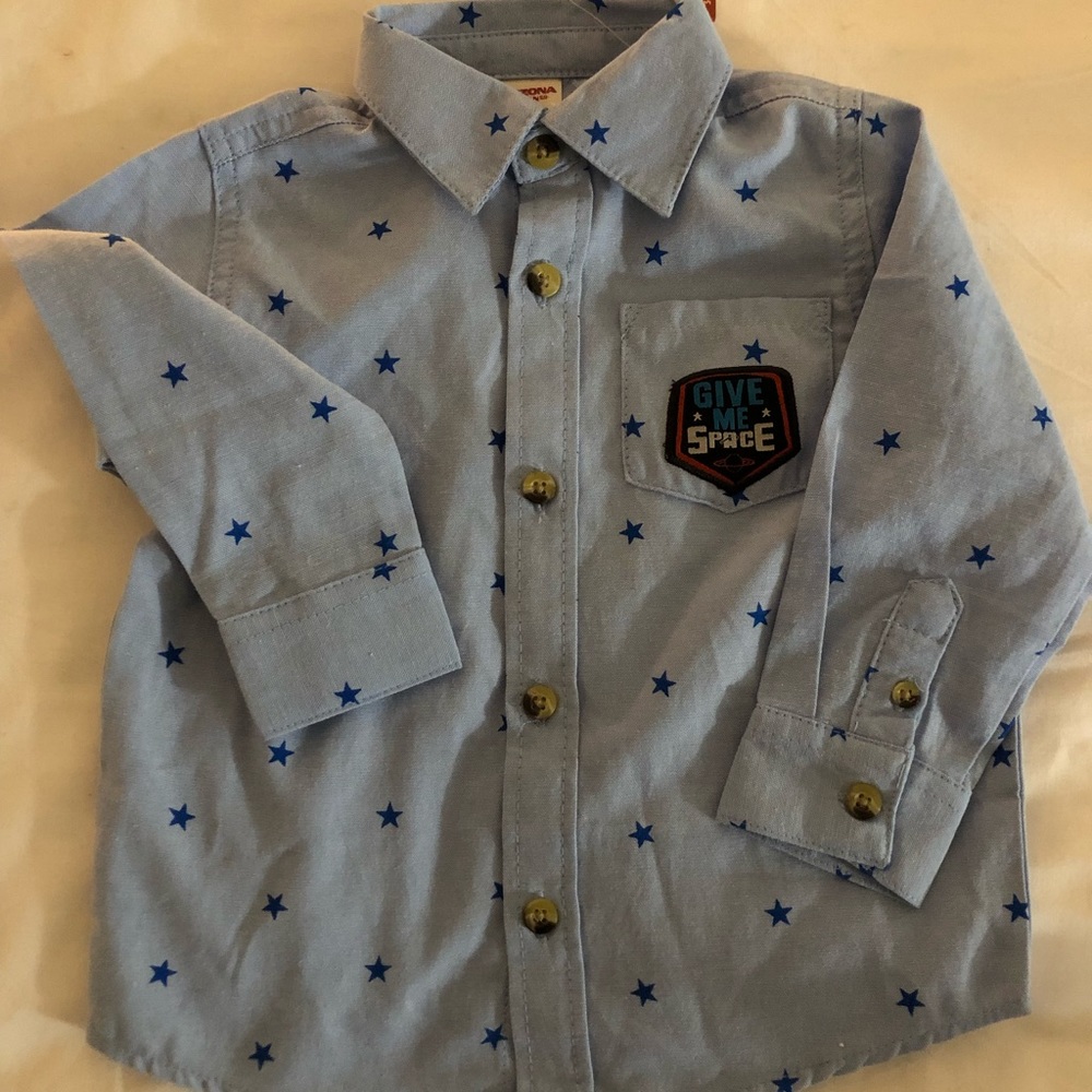 Arizona Jeans 18-mth STAR dress shirt